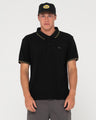 19th Hole Tipped Short Sleeve Polo | RUSTY | Beachin Surf