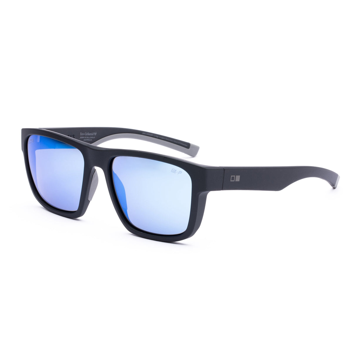 Request Sport Matte Black/L.I.T Polar Blue