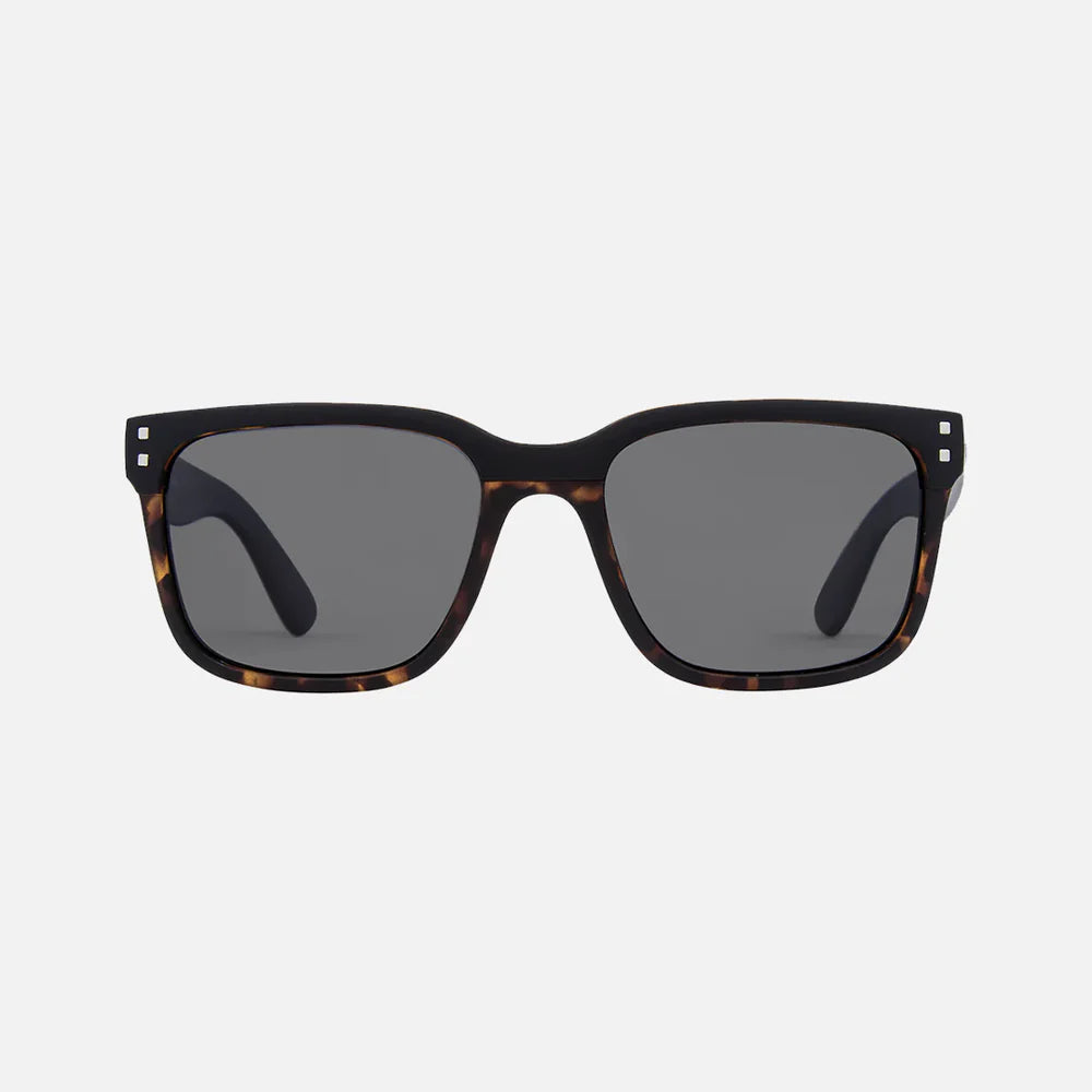 Rivals - Matte Black Tort Frame with Grey Polarized Lens