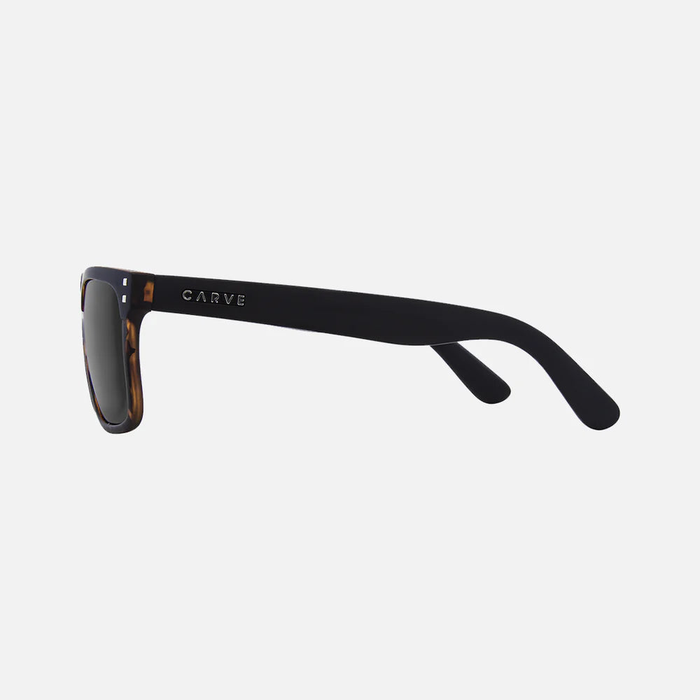 Rivals - Matte Black Tort Frame with Grey Polarized Lens