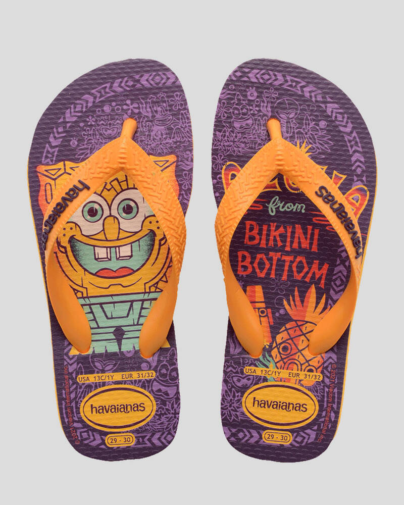 Kids Top Spongebob Orange Citrus Kids
