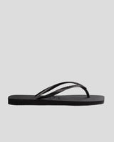 Slim Square Toe Logo Thongs