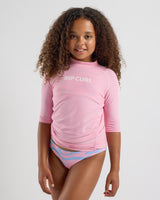 Classic Surf Ss Rash Vest-Girl