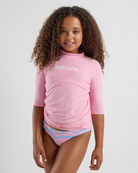 Classic Surf Ss Rash Vest-Girl