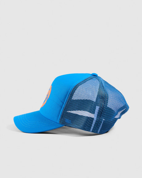 Flame Ringed Dot Trucker