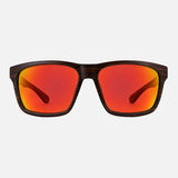 Altitude – Matte Brown Streak Frame with Polarized Red Iridium Lens