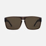 Vendetta - Matte Brown Translucent Streak Frame Brown Polarized Lens