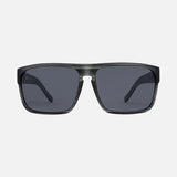 Vendetta - Matte Gray Translucent Streak Frame Grey Polarized Lens