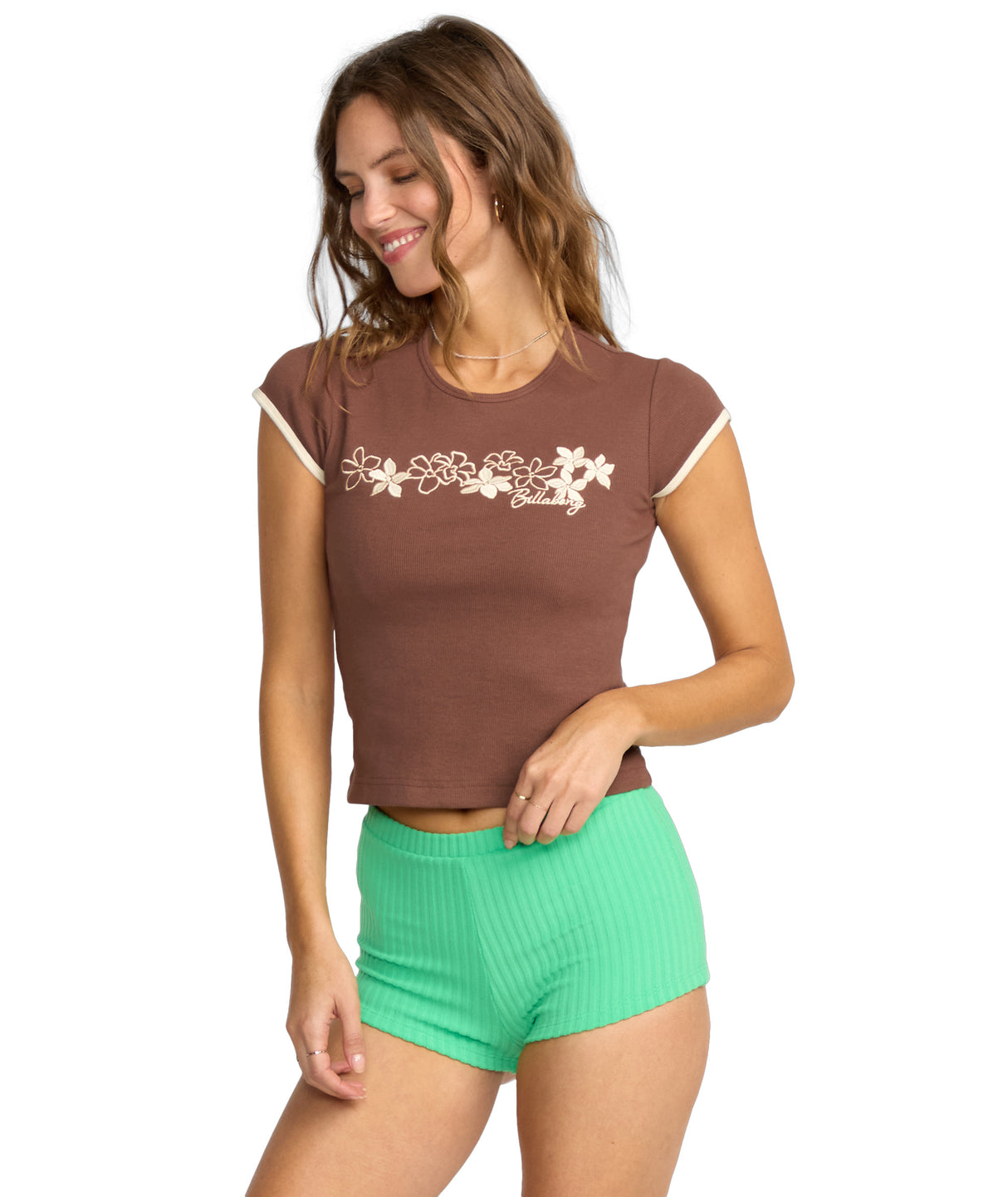 Josie Ringer SS Knit