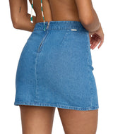 Wave Washed Skirt