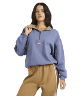 Wave Break Half Zip Crew