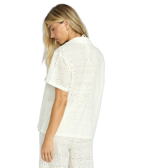 Eyelet Crush SS Woven