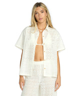 Eyelet Crush SS Woven