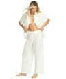 Eyelet Crush Elastic Pant