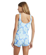 Happy Hibiscus Retro Surf Suit