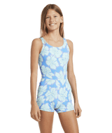 Happy Hibiscus Retro Surf Suit