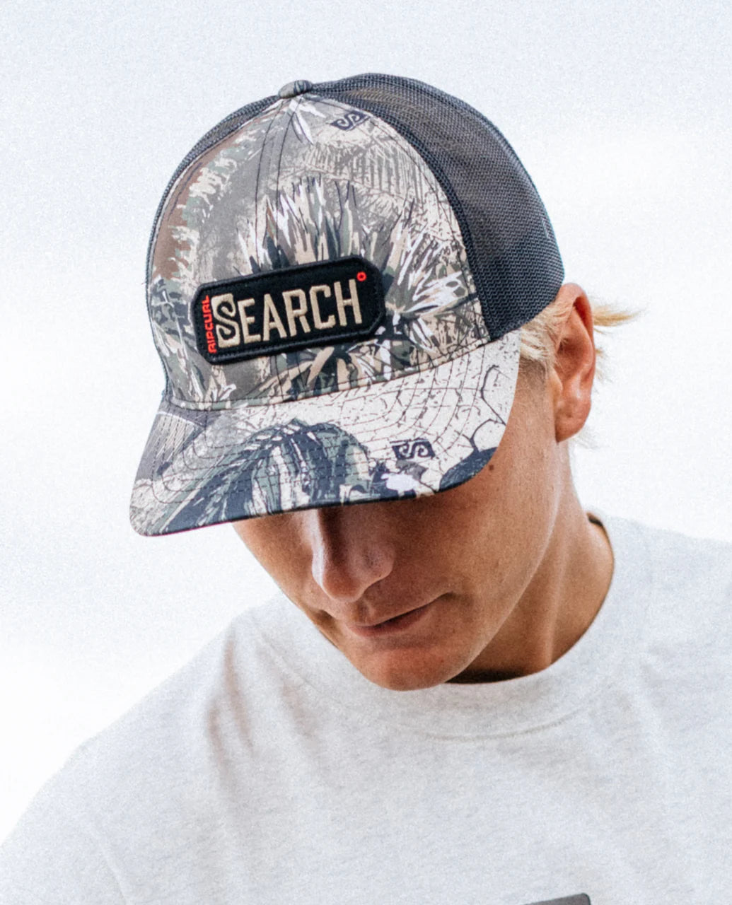 Search Camo Trucker Cap