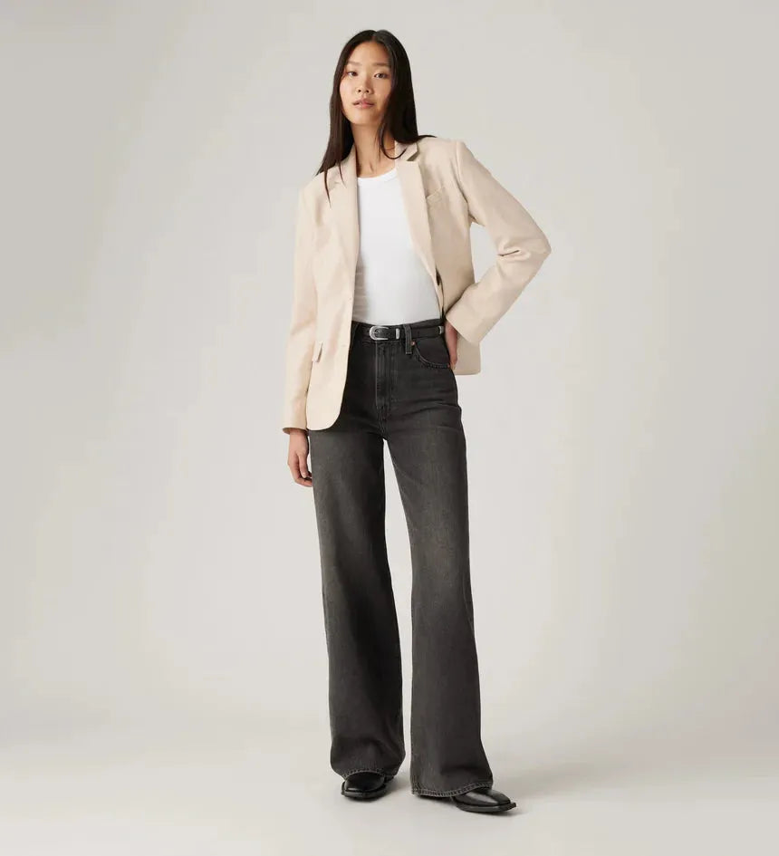 Levi's Womens Ribcage Wide-Leg