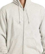 Salt Water Zip Hoodie - Light Grey Heather