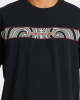 Quiksilver Takarangi Panel Tee - Black