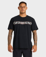 Quiksilver Takarangi Panel Tee - Black
