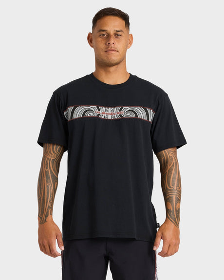 Quiksilver Takarangi Panel Tee - Black