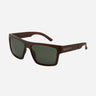 VOLLEY XL - Matt translucent Brick, Green polarized