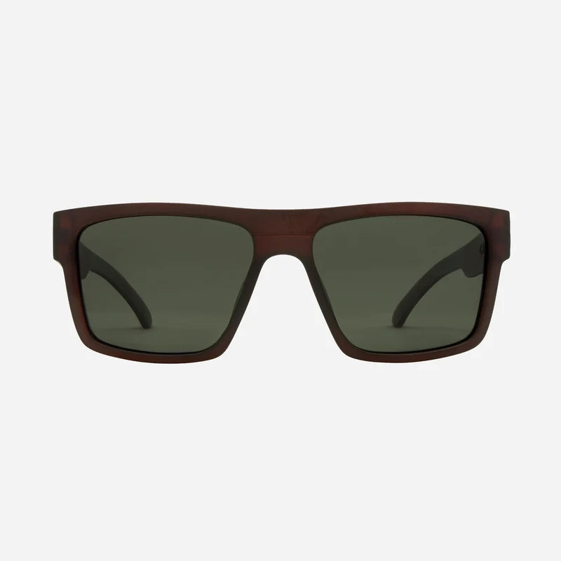 VOLLEY XL - Matt translucent Brick, Green polarized
