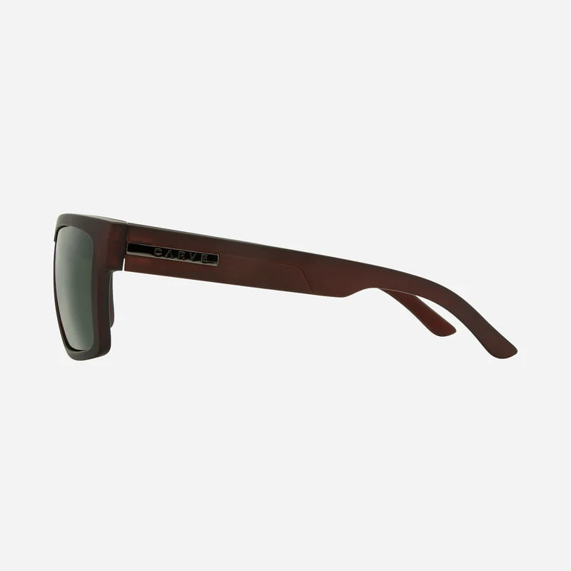 VOLLEY XL - Matt translucent Brick, Green polarized