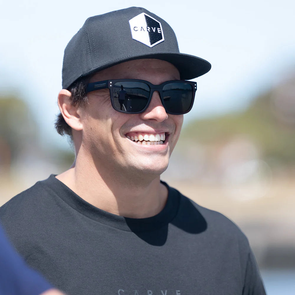 Rivals XL - Matte Black Frame with Grey Polarized Lens