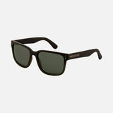 Rivals XL - Matte Black to Olive Streak Frame with Green Polarized Lens