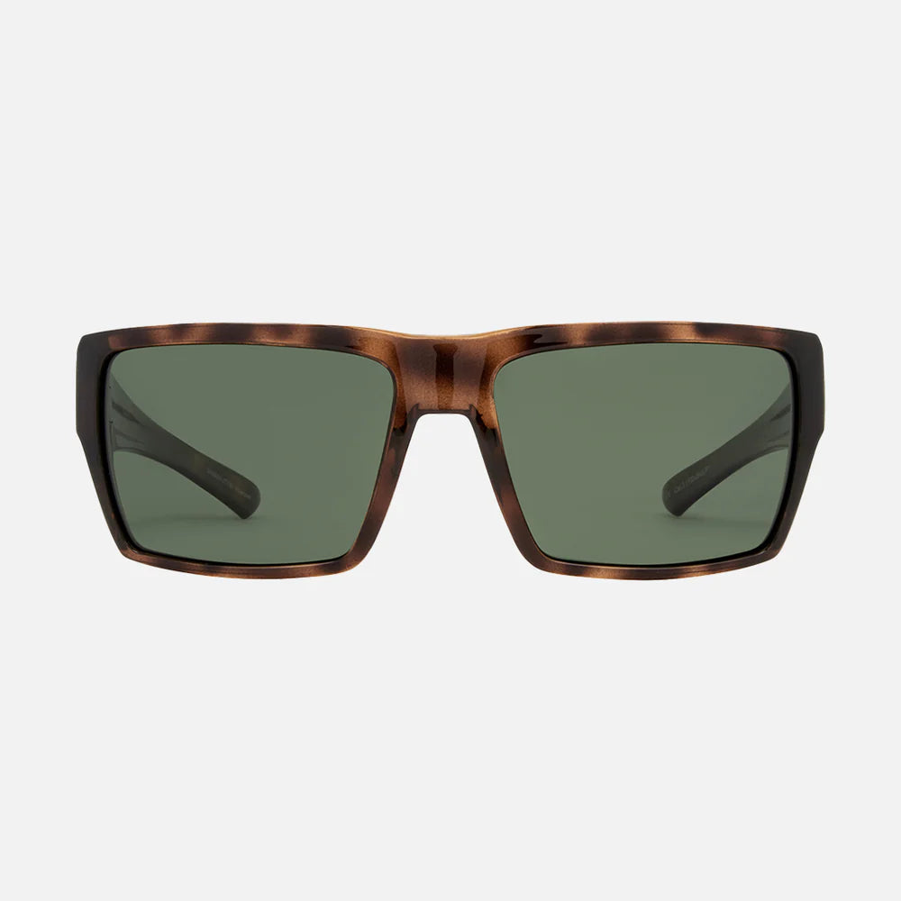Sanada - Gloss Muted Tort Frame with Green Lens