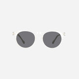Hudson - Crystal Clear Frame Grey Lens
