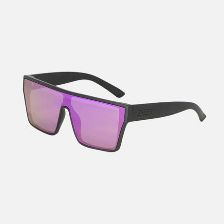 Voodoo - Matt Black Frame Grey Pink Iridium Lens