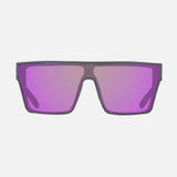 Voodoo - Matt Black Frame Grey Pink Iridium Lens