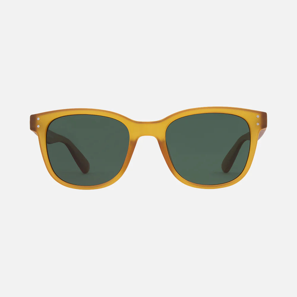 Homeland - Matt Honey Frame With Green Polarized Lens