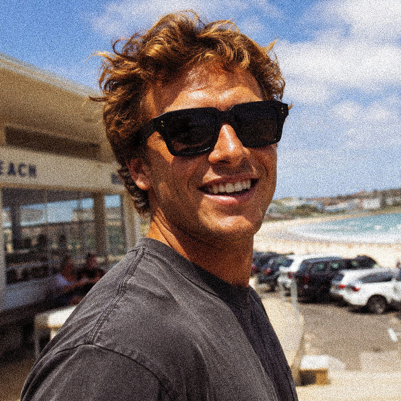 Anyways - Matte Black Recycled Frame Grey Polarized Lens