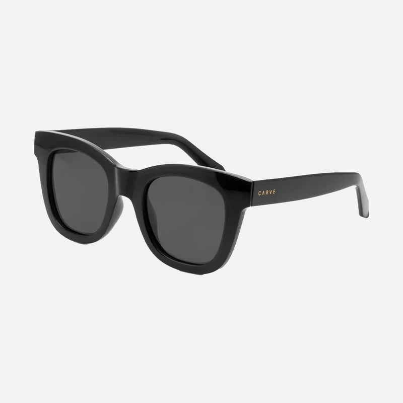Elba - Gloss Black Dark Grey Polarised Lens