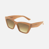Tahoe - Gloss Translucent Nude Frame With Gradient Brown Lens