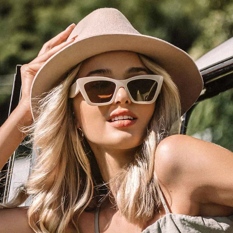 Tahoe - Glass Translucent Seashell brown Lens