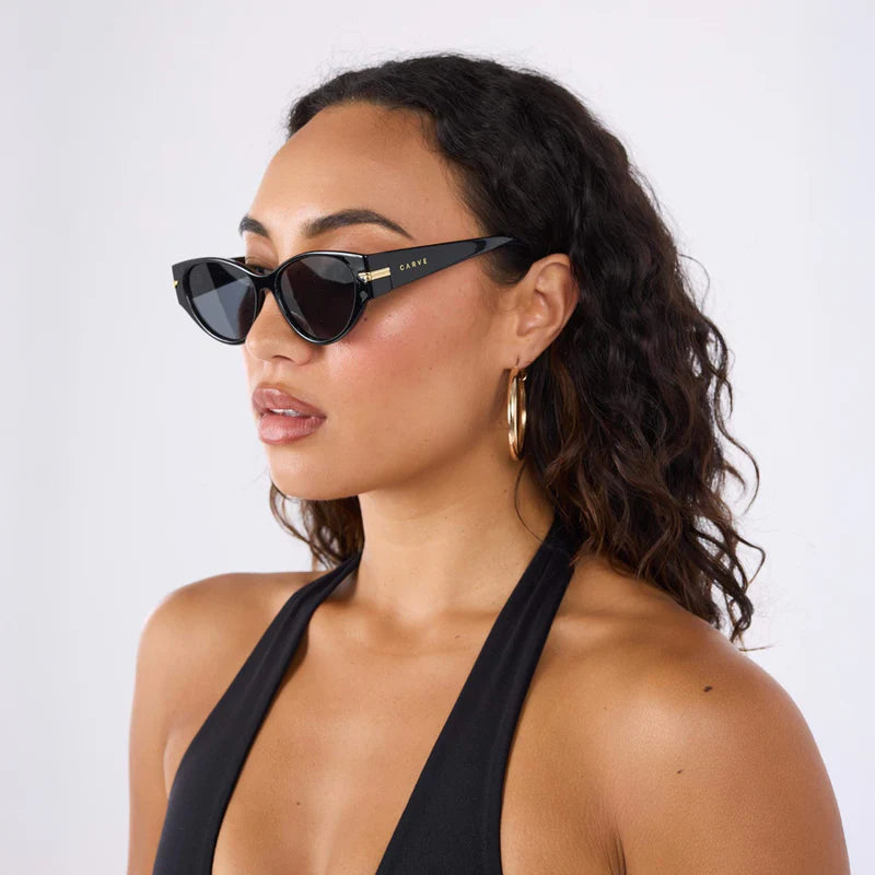 Rhode Sunny - Gloss Black Frame Grey Lens