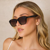 Del Ray - Gloss Black Frame Brown Gradient Polar Lens