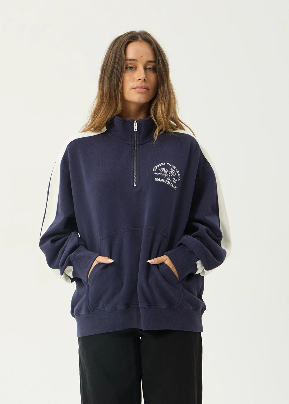 Community Garden Quarter Zip Jumper