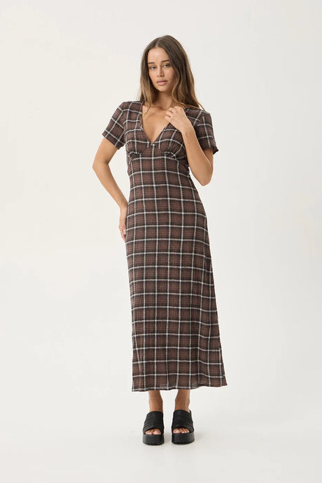 Reverie Seersucker Maxi Dress