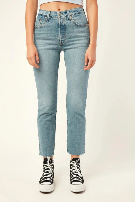 501 Original Cropped Jeans - Beachin Surf