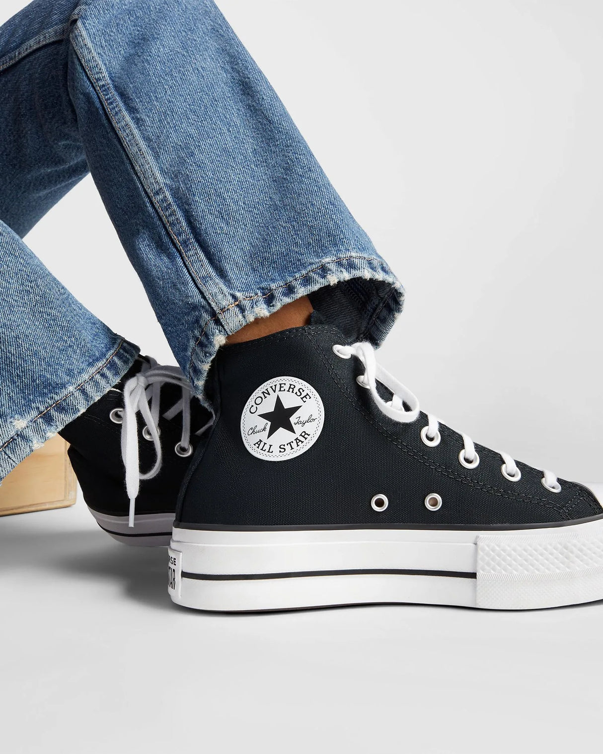 Chuck Taylor Lift Hi - Black