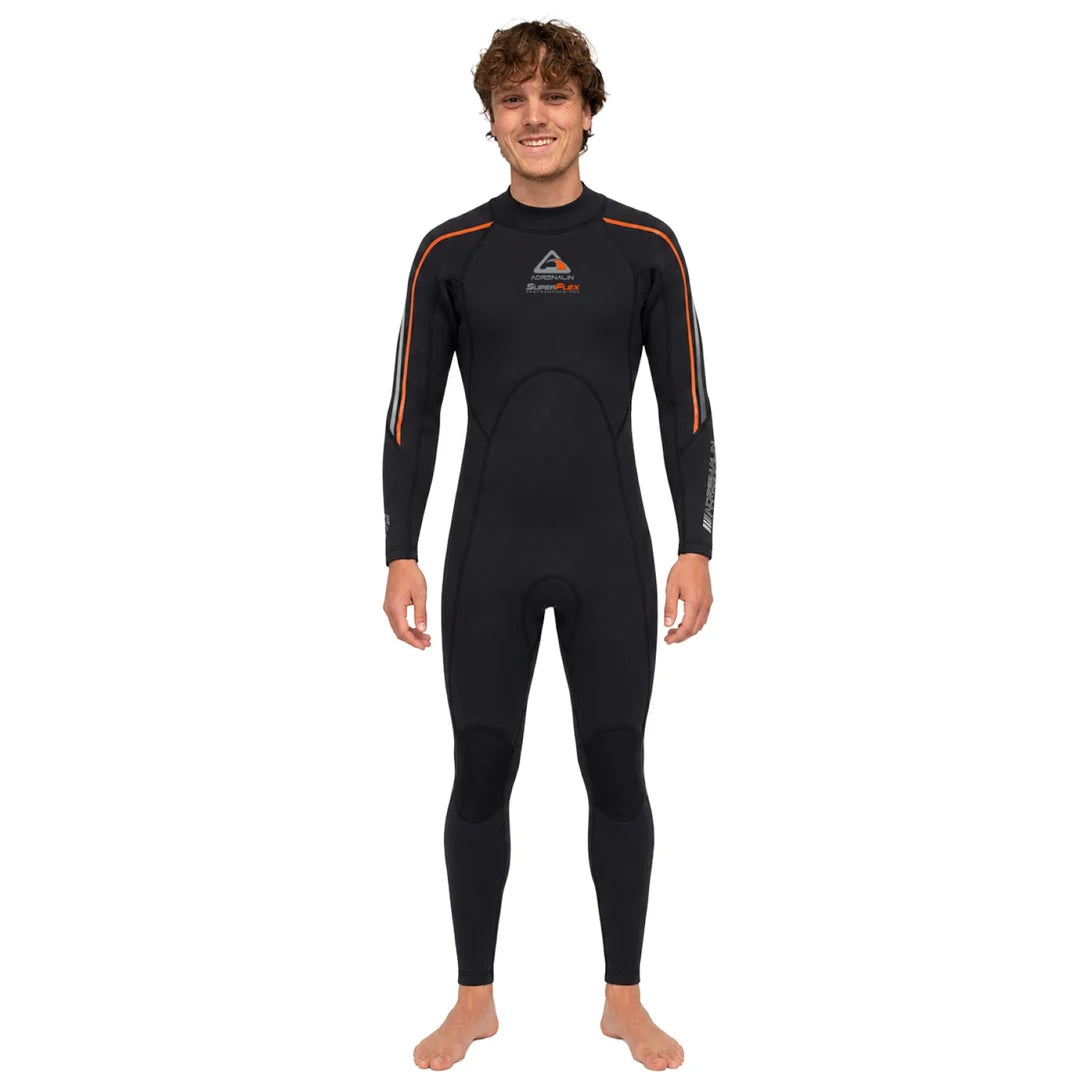Mens Super-Flex 1.5mm Steamer Wetsuit