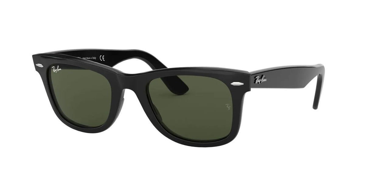 901-50 Wayfarer Black  W/ G-15 Green XL