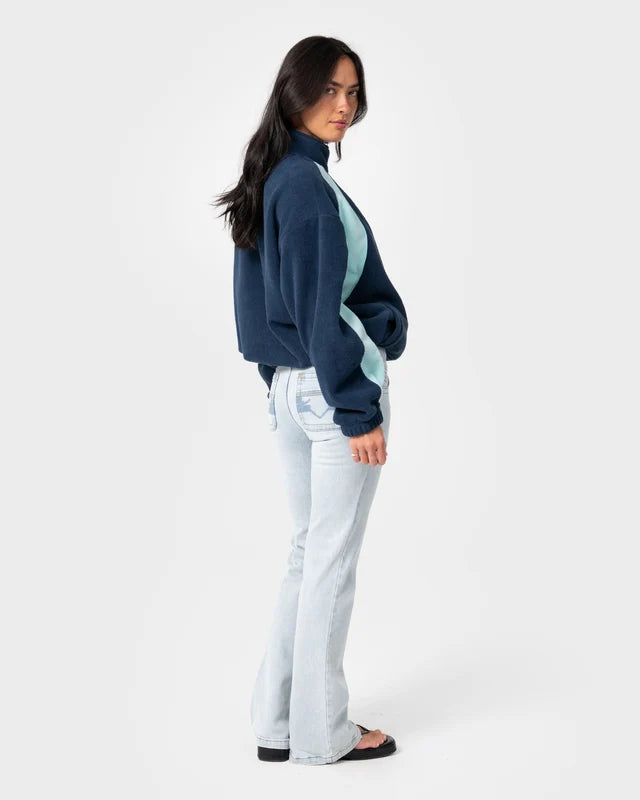 Two Tides Zip Through Sherpa Fleece