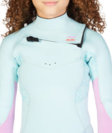 Girls 8-14 3/2mm Synergy Chest Zip GBS Wetsuit